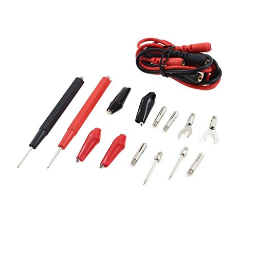 VAPKER Multimeter Alligator Clip Banana Plug Test Probe Fork Wire multimeter test leads 16 in 1