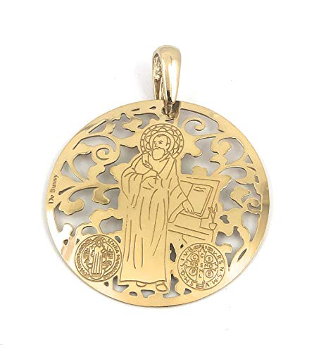 Médaille Saint Benoît symbole de foi chrétienne et protection