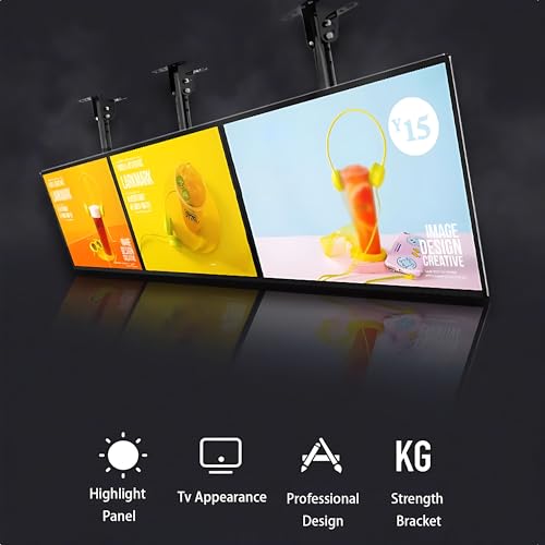 Cadre d'affiche à lumière LED pour corriger les affichages sombres - 3