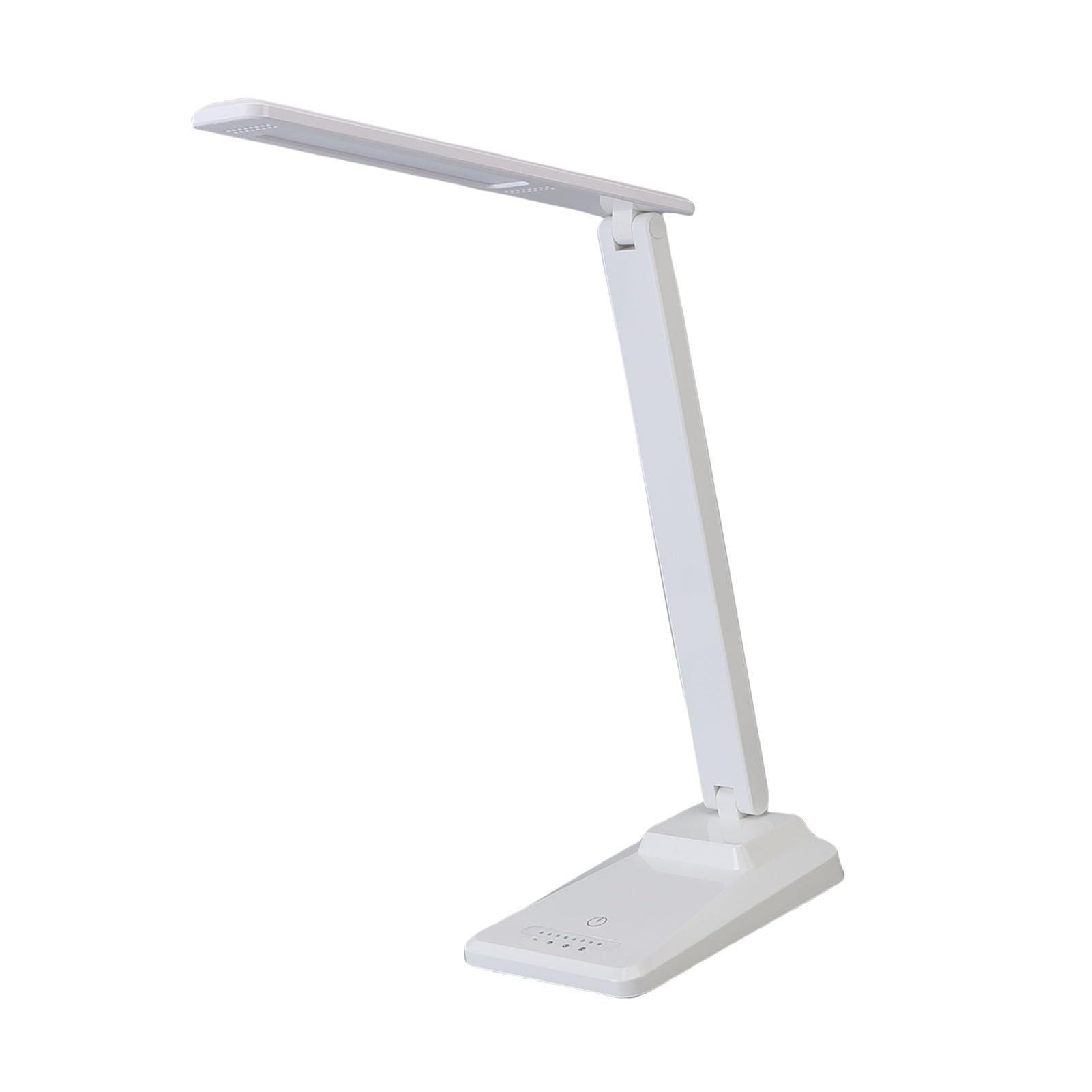 Focket Lampada da Scrivania a LED, Dimmerabile Al Tocco 4 modalità di Illuminazione Lampade da Scrivania per la Cura degli Occhi per Ufficio Domestico, Lampada da Tavolo Ricaricabile con Design