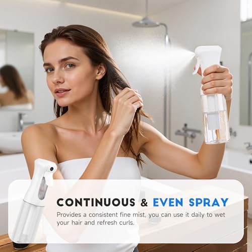 50% Off 3-Pack Continuous Fine Mist Spray Bottles - Multipurpose - Image 5