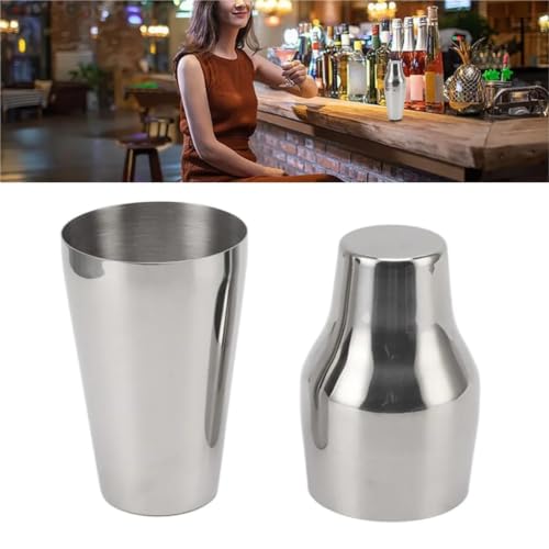 Mezclador martini y coctelera de acero inoxidable de secciones para camareros 3