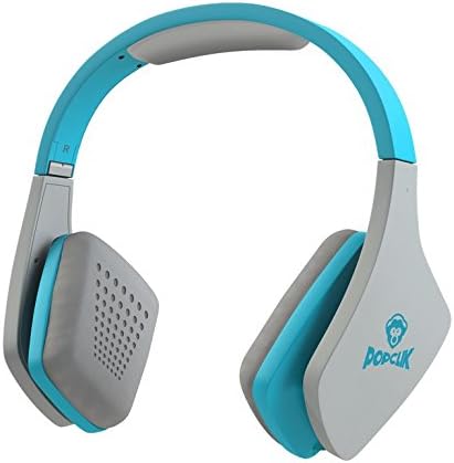 Jump! Headphones in Light Blue Lightweight Over the Ear 32 Ohms Impedance