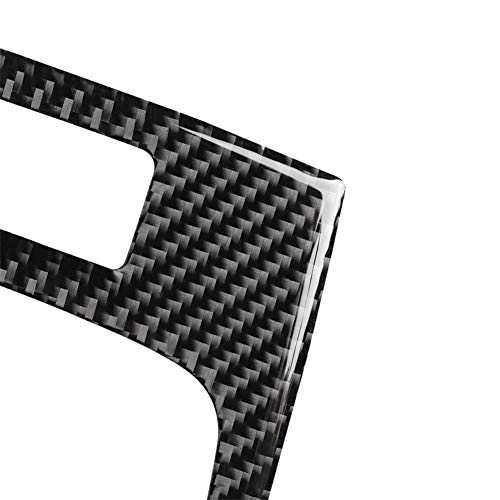 4Pcs Carbon Fiber Sticker Film, Morechioce Car Gear Shift Panel Console - Left Hand Drive Decal Decoration Fit For Bmw3 Series E46 1998-2005 #TOP2