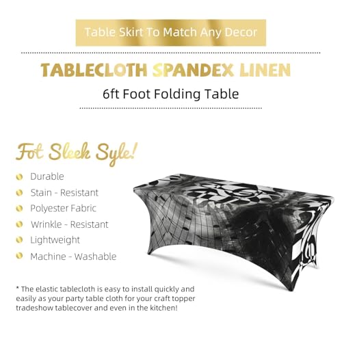 Housses de table rectangulaires pour protéger et décorer votre buffet - 6