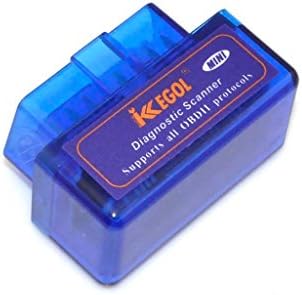 iKKEGOL 30cm/12 inch Ultra Low Profile OBDII Extension cable, OBD II 2 Y Splitter Cable,1 Male to 2 Dual Female Y J1962 Ports Extension Connector Adapter Red