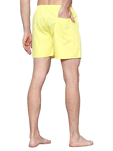 Image of PB & J Men's Cotton Boxers Pack of 3 | Premium Bottom wear | Boxer Shorts for Men | (Assorted Boxers- Colors May Vary)