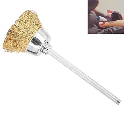 Cepillo de Cobre para Limpieza de Brocas de Uñas miniatura 4