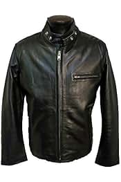 Horn Works 本革 シングルライダースジャケット ホーンワークス Horn Works 本革 USタイプ シングルライダースジャケット メンズ