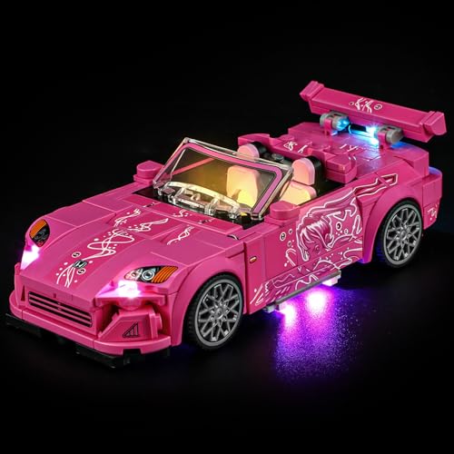 BRIKSMAX Light Kit for Lego-77241 2 Fast 2 Furious Honda S2000 -Led Lighting Compatible with Lego Speed Champions Building Set- Not Include Model Set