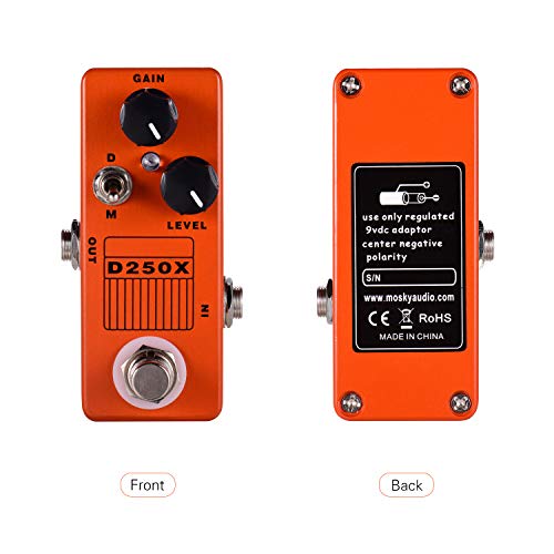 LAOJIA D250X Mini pédale d’effet de préampli Overdrive pour guitare électrique 2 modèles Full Shell True Bypass,Pédale… - Les Beatles, Paul McCartney, John Lennon, RIngo Starr, George Harrison LAOJIA D250X Mini pédale d'effet de préampli Overdrive pour guitare électrique 2 modèles Full Shell True Bypass,Pédale… – Image 4
