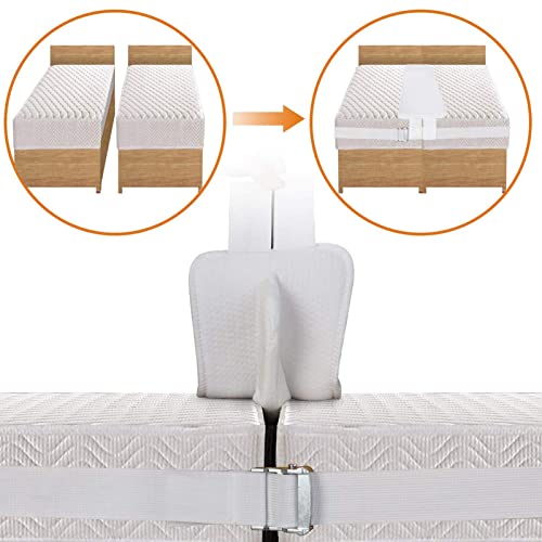 Connexion double de matelas king size pour literie modulable