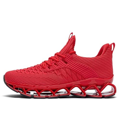 Image of Mens Slip on Walking Running Shoes Blade Tennis Casual Fashion Sneakers Comfort Non Slip Work Sport Athletic Trainer