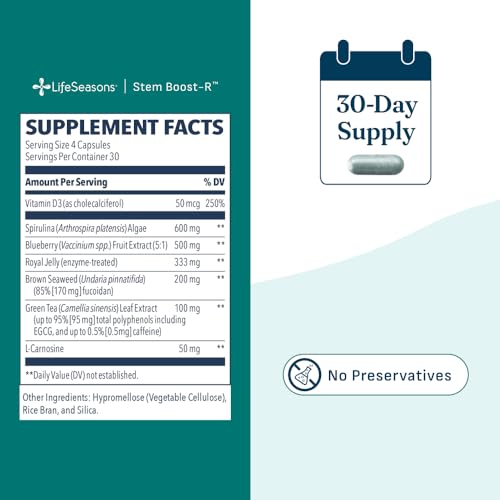 LifeSeasons Stem Boost-R Capsules