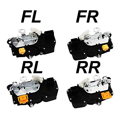 HIMIKI 4PCS Door Lock Actuator Door Latch Compatible with 2007 2008 2009 07 08 09 Silverado Suburban Avalanche Tahoe Sierra Yukon Escalade,Replace# 931-303 931-304 931-108 931-109 - Thumbnail 2