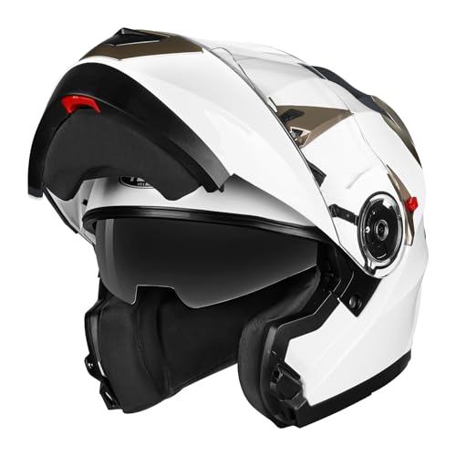 Motorcycle Modular Flip-up Helmet DOT Approved - YEMA Helmet YM-925