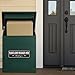 Please Leave Packages and Deliveries Here Sign Sticker，Self-Adhesive Waterproof Vinyl Delivery Signs for Packages, Place Packages Here Sign for Home，Office，Shop，Box, Door（10