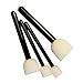 Produktbild Stupf-Pinsel, 4er Set | 25 mm, 20 mm & 2 x 15 mm | Schwammpinsel, Tupfpinsel, Stupfschwamm, Schablonierpinsel