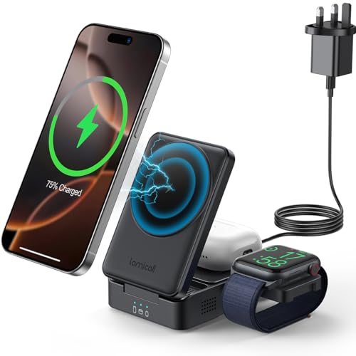 Lamicall 3 in 1 Wireless Charging Statio...