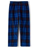 The Children's Place,Pajama Pants,XLarge (14) Blue Plaid