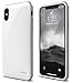 elago Cushion Series iPhone X Case [Upgrade Version] - Anti-Smudge Coat Shock Absorbing TPU Protective Cover for Apple iPhone X (2017) - White