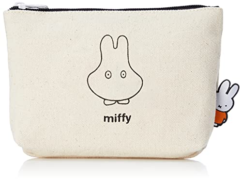 [シフレ] ミッフィー 帆布マルチポーチ 選べる２サイズ TRC7100 Mサイズ：B177.フェイスオバケ
