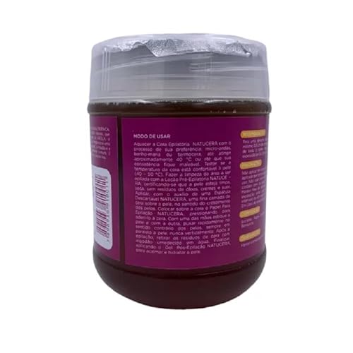 Cera Depilatória Hidrossolúvel Mel 1kg