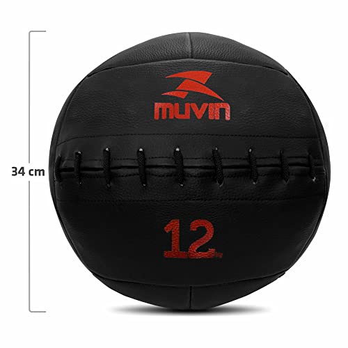 Wall Ball - 12kg - Preto - Muvin