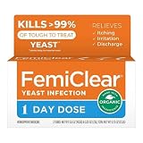FemiClear 1-Day Dose Yeast Infection Treatment | All-Natural Yeast Infection Treatment for Women, OT