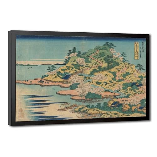 Affiches sur toile Hokusai Katsushika 20x30 cm pour cadre à suspendre