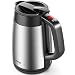 Produktbild AICOK Wasserkocher, 1,7L Wasserkocher mit Temperatureinstellung 40,50,60,70,80,90, und 100, Doppelwandigeraus Edelstahl Verbrühungsschutz, Warmhaltefunktion(6 Stunden), BPA-Frei, 2200W