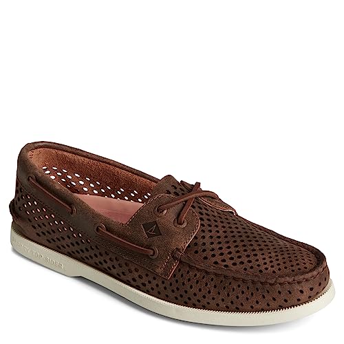 Sperry Men's Leeward 2-Eye Perf Honey Yellow 8 D(M) US