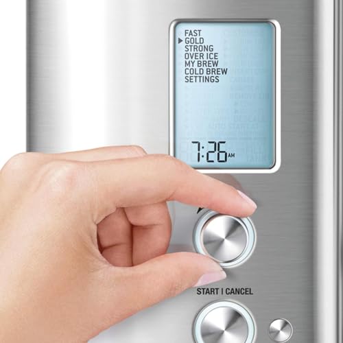 Breville BDC400BSS Precision Brewer Drip Coffee Maker, Brushed Stainless Steel, Glass Carafe image 4