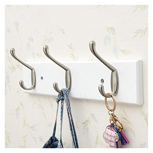 YPOSPDD Clothes Coat Rack Wall Mount Coat Rack Wall-Mounted Modern Minimalist Coat Hook Creative Storage Rack Entrance Coat Hook Suitable for Coat Towel Bag Wall Coat Rack Hanger