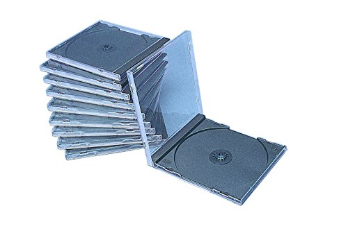 Staples Standard CD Jewel Cases, 10/Pack