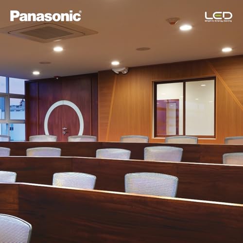 Image of Panasonic 5 Watt LED Deep Junction Downlighter, LED Downlight with 85mm Cut Out, BIS & ROHS Certified, 4KV Surge Protection, Green Light (PDLM3405G-2)
