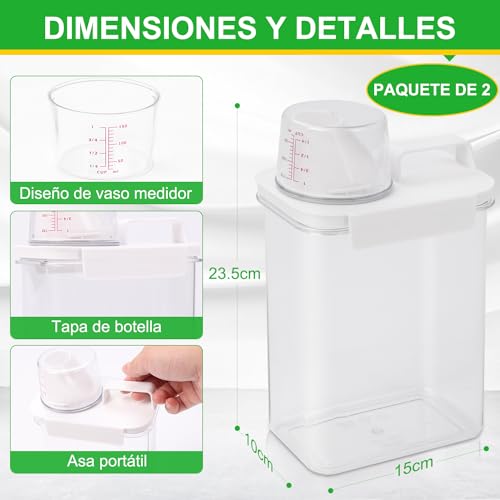 La Mejor Selección de Dispensadores de detergente del mes. 5 Imagen adicional