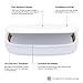 Cell Phone Sanitizer Universal Cell Phone Charger Box | 360-Degree UV-C Light Sanitizer | Disinfects and Charges All Phones with a 9.7W Fast Wireless Charger | Aromatherapy