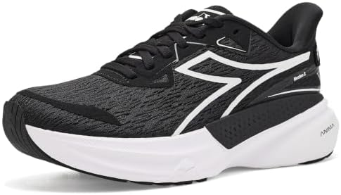 Diadora Women's, Nucleo 2, Black/White, 7.5 Medium