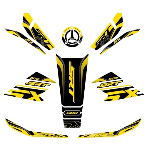 Kit protection réservoir moto SRT 800 X anti-rayures