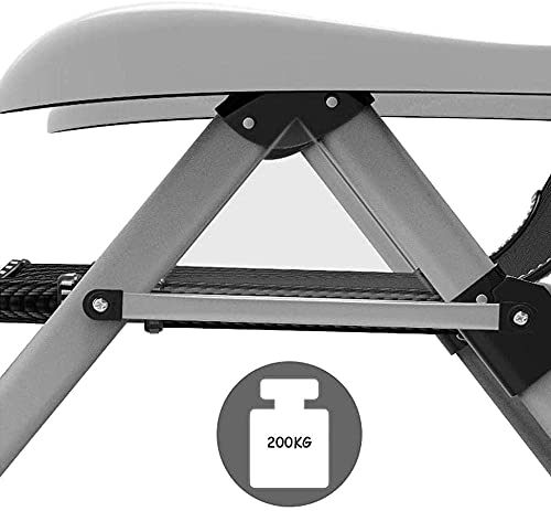 Chaise Longue réglable et fauteuil de relaxation extérieur bleu - 3