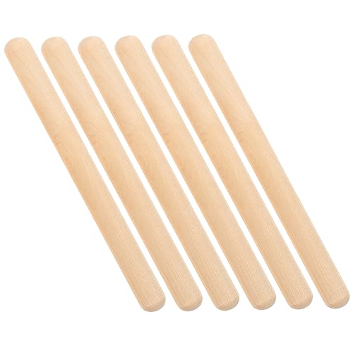 JOINPAYA 6Pcs Music Sticks Wooden Rhythm Sticks for Educational Musical Beating Early Learning Percussion Instruments for Classroom and Home Play