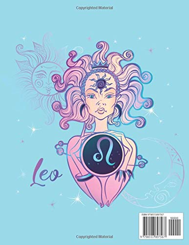 Self Care for Leo: Zodiac Star Sign Astrology Notebook | Self Care Check in Journal and Daily Planne