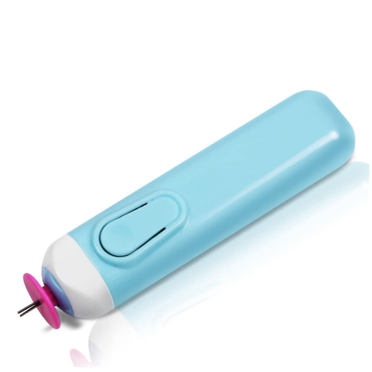 IWOWHERO Roller Electric Quilling Slotted Tool Lightweight Quilling Paper Tool for DIY Projects Stainless Steel Material