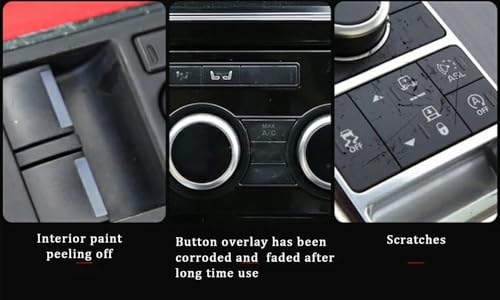 Autocollants bouton lève-vitre commande électrique Discovery 5