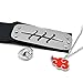 OIVA Naruto Pretend Play Cosplay Set Naruto Metal Plated Headband, Akatsuki Ring & Necklace Pendant (Hidan - Three)