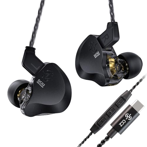 Amazon.co.jp: イヤホン 有線 タイプc CCZ DC02 SOLO type-c イヤモニ