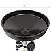 OEMTOOLS 87032 Oil Drain Pan with Funnel, 9 Gallon Oil Catch Pan with Adjustable Height, Portable Oil Drain Container with 17
