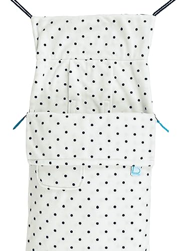 Image of Universal Snuggle Fleece Baby Stroller Footmuff Bunting Bag, 2-in-1 Seat Liner & Pushchair Footmuff to Keep Baby Warm & Dry, Cookies N Cream