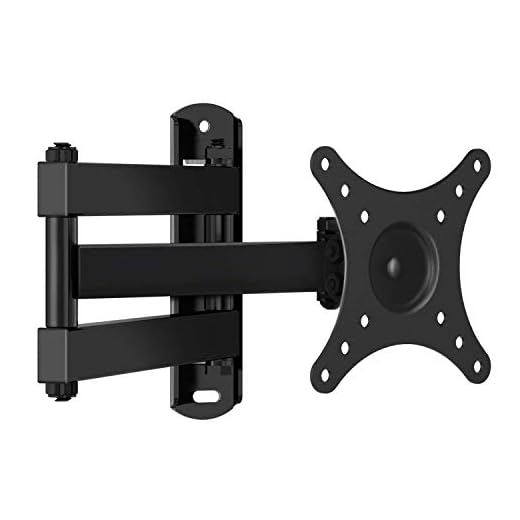 Perlegear Soporte de Pared para TV, el Soporte de Pared para TV para televisores de 10 a 32 Pulgadas de hasta 20 kg, VESA máximo 100 x 100mm, 75x75mm